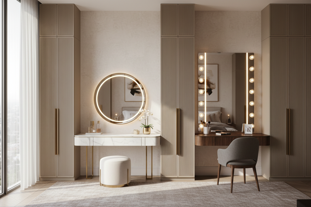 Dressing Tables With Mirror and Lights: What Designers Know