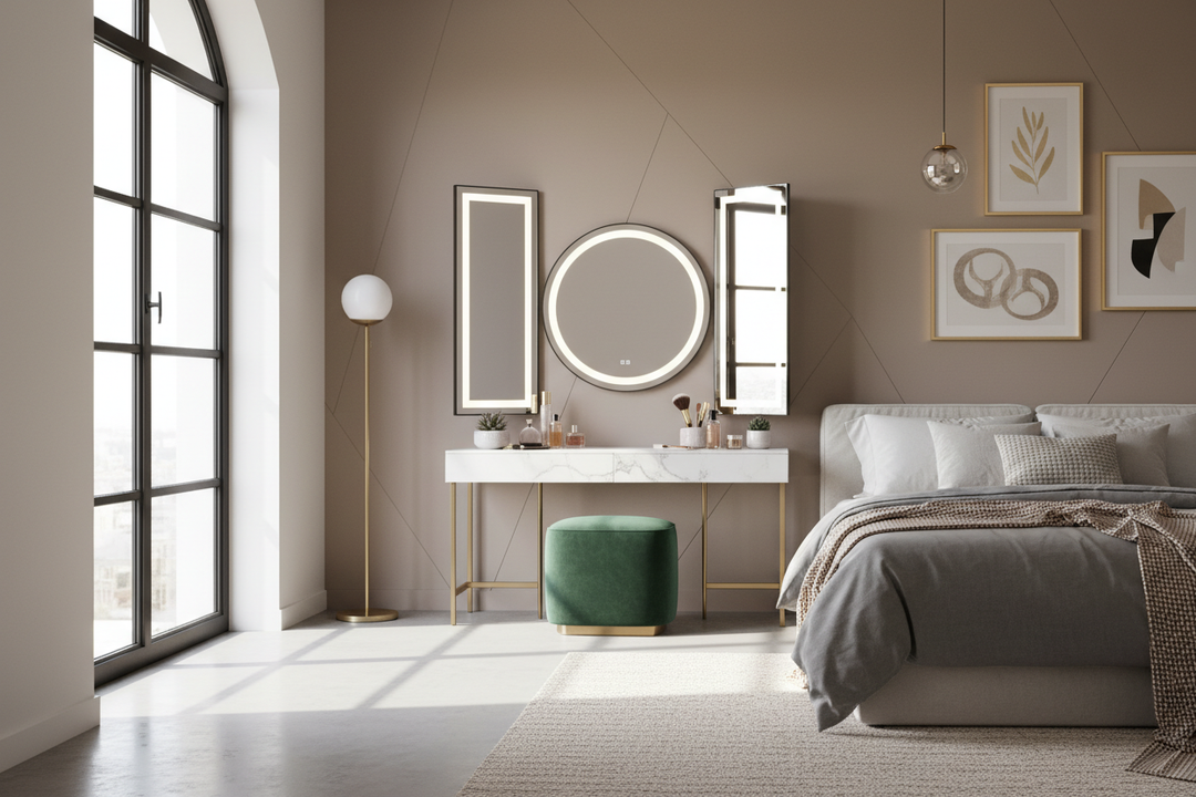 Beauty Mirror IKEA: How to Style a High-End Vanity