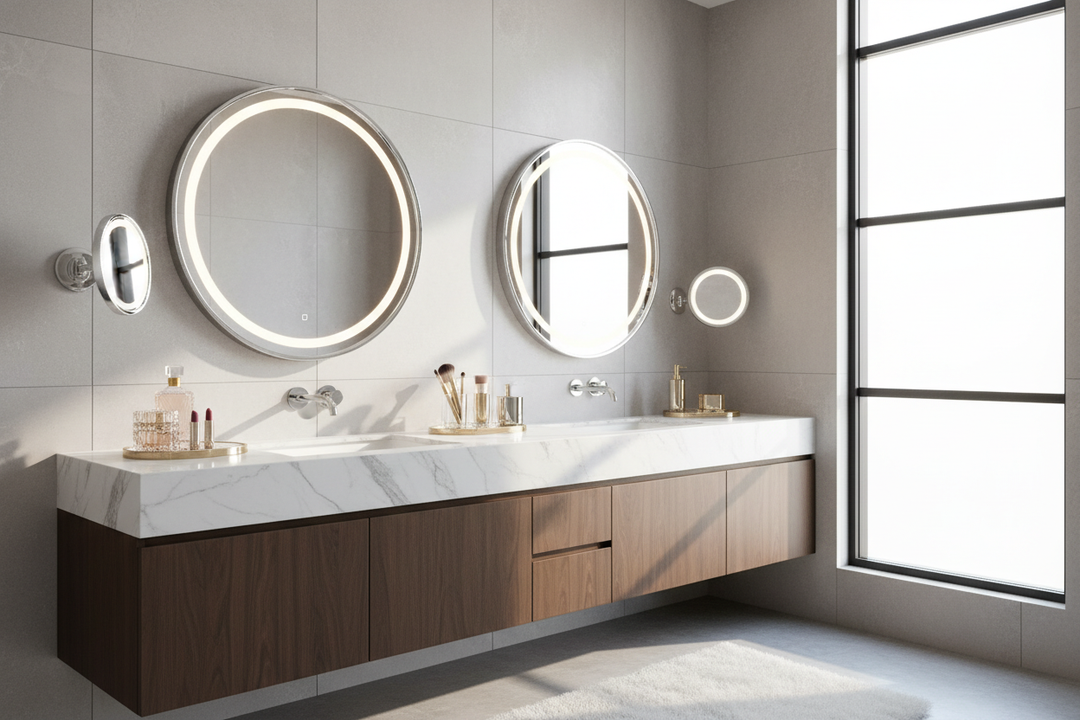 Wall Mounted Cosmetic Mirror Secrets for a High-End Vanity