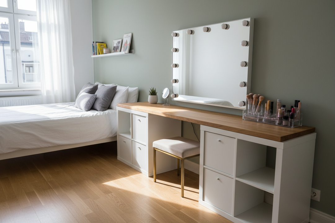 Do It Yourself Makeup Vanity: Build a High-End Look on a Budget