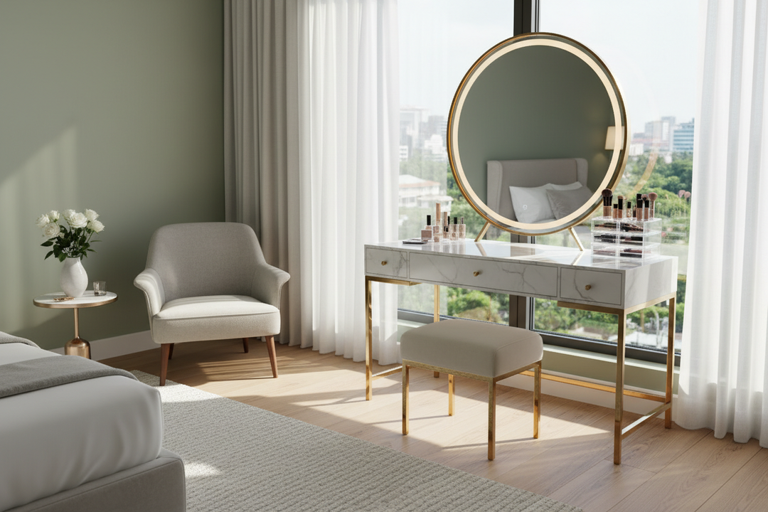 Makeup Vanity with Seat: A Designer's Guide to Getting It Right