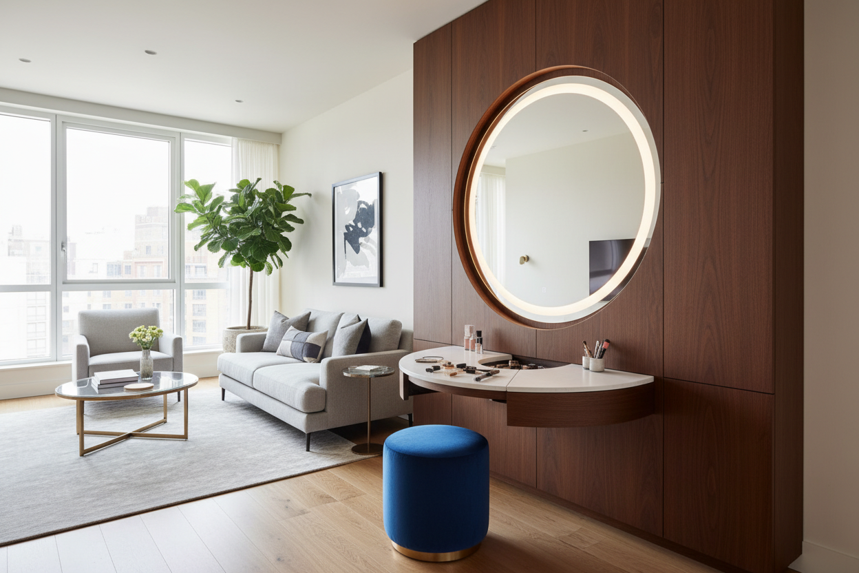 Round Vanity in Small Rooms — How to Make It Work