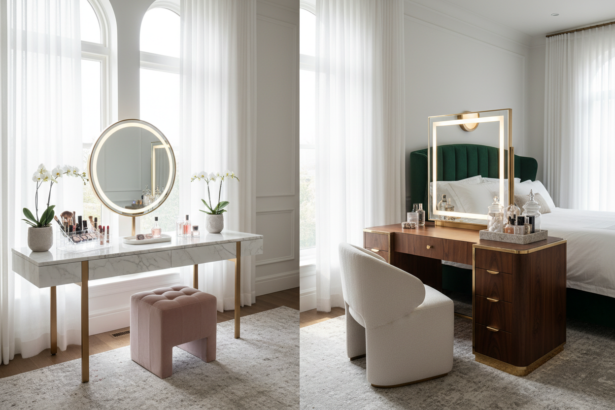 How to Style Bedroom Vanity Tables for a High-End Look