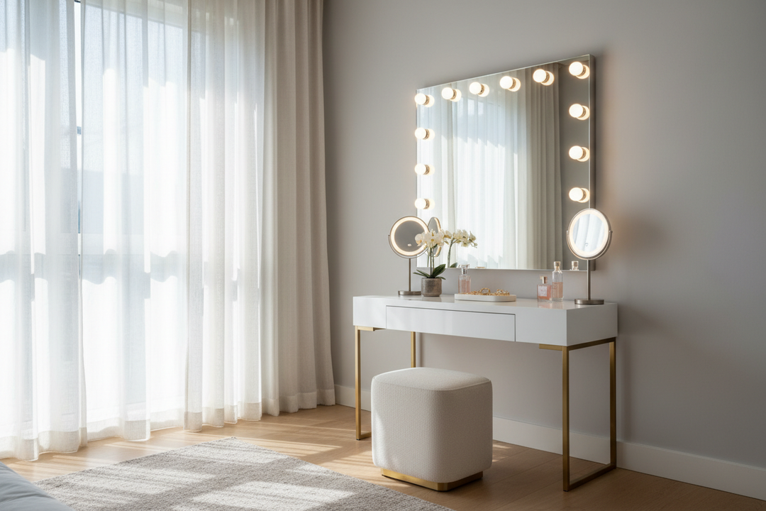 Vanity Mirrors With Lights And Desk: What Designers Really Think