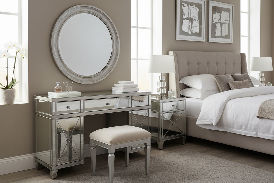 Styling a Silver Vanity: How to Avoid the Tacky Showroom Look