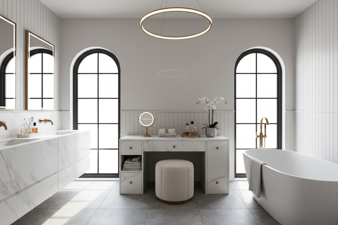 Bathroom Vanity Tables: The Secret to a High-End Morning Routine