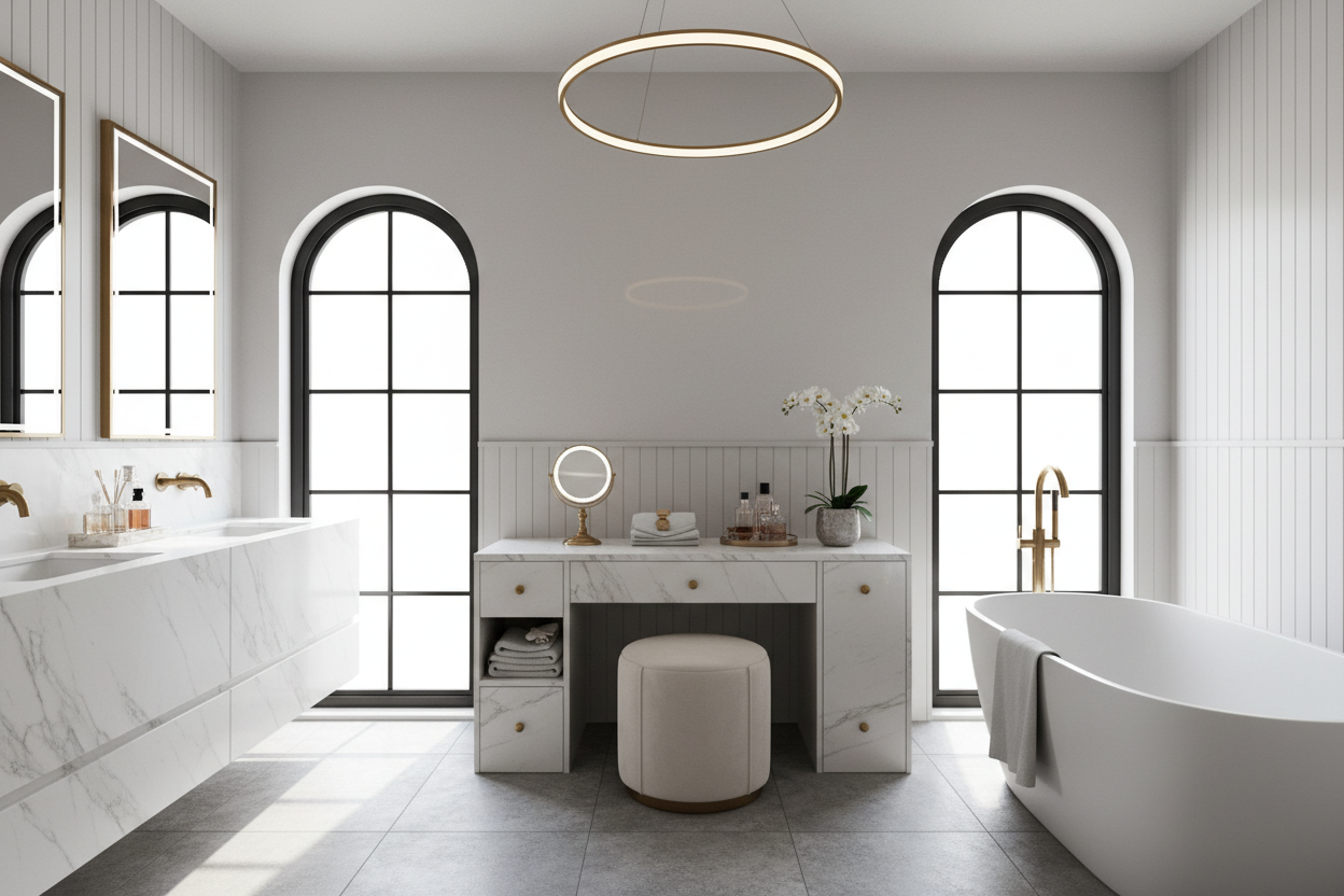 Bathroom Vanity Tables: The Secret to a High-End Morning Routine