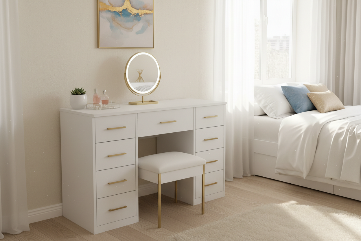 Small Vanity White: How to Style Tiny Spaces Perfectly