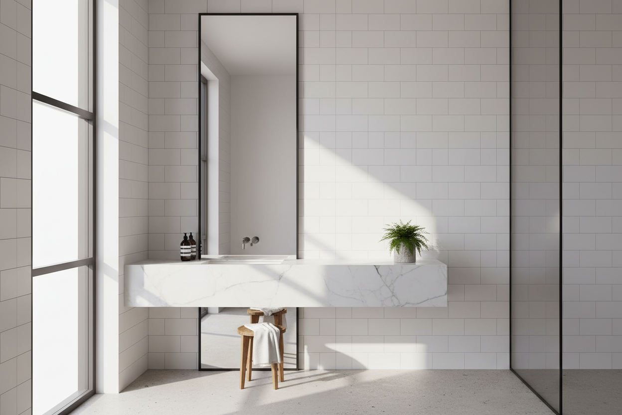 Narrow Vanity Mirror: Why It Makes Small Bathrooms Look Huge