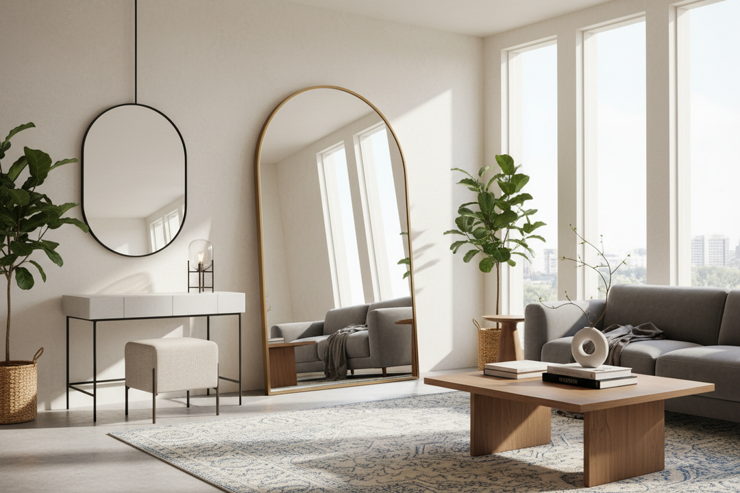 How to Style a Floor and Decor Mirror for a High-End Look