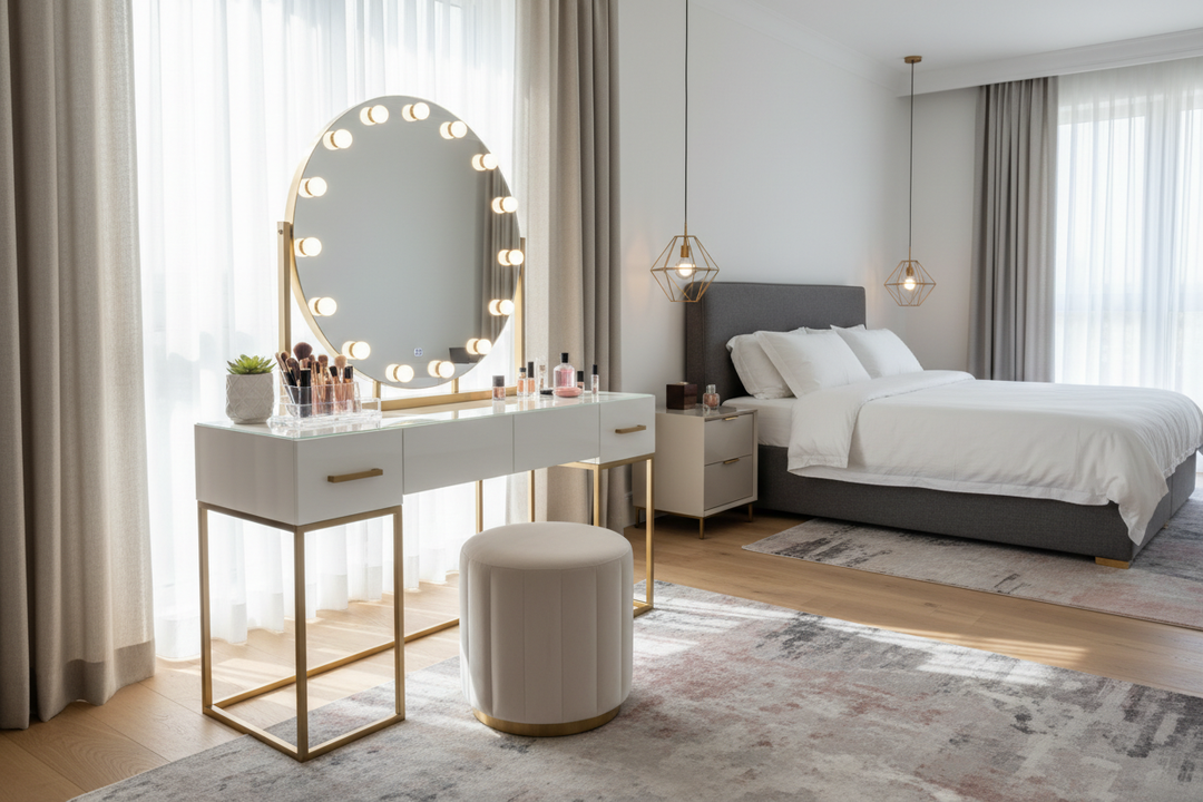 Make Up Vanity Set With Lighted Mirror: What Designers Think