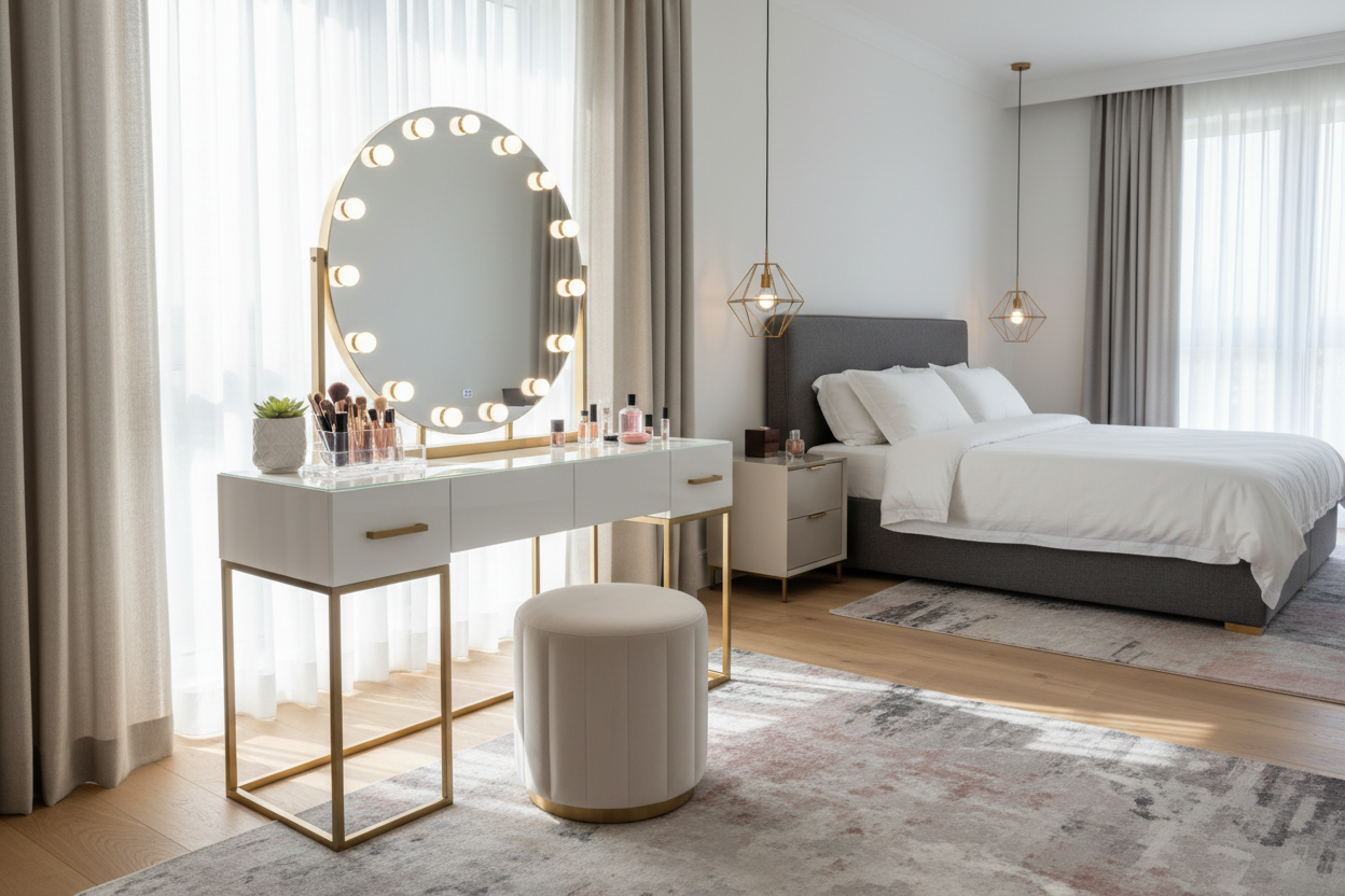 Make Up Vanity Set With Lighted Mirror: What Designers Think
