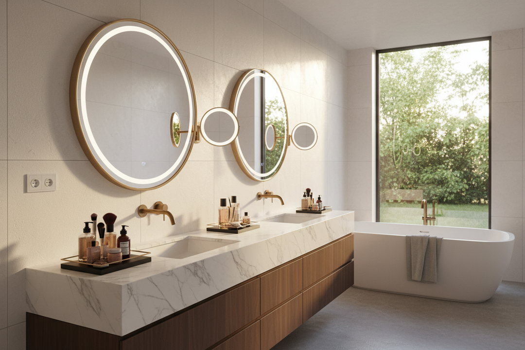 Choosing a Cosmetic Mirror Manufacturer for Custom Vanities