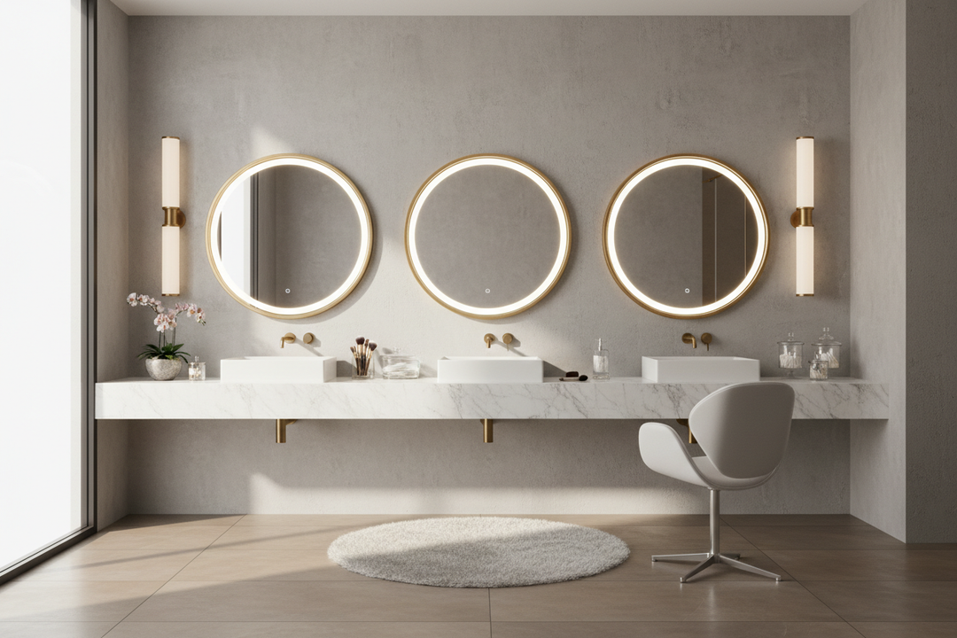 Round Lights for Makeup: A Designer's Guide to Flawless Vanity