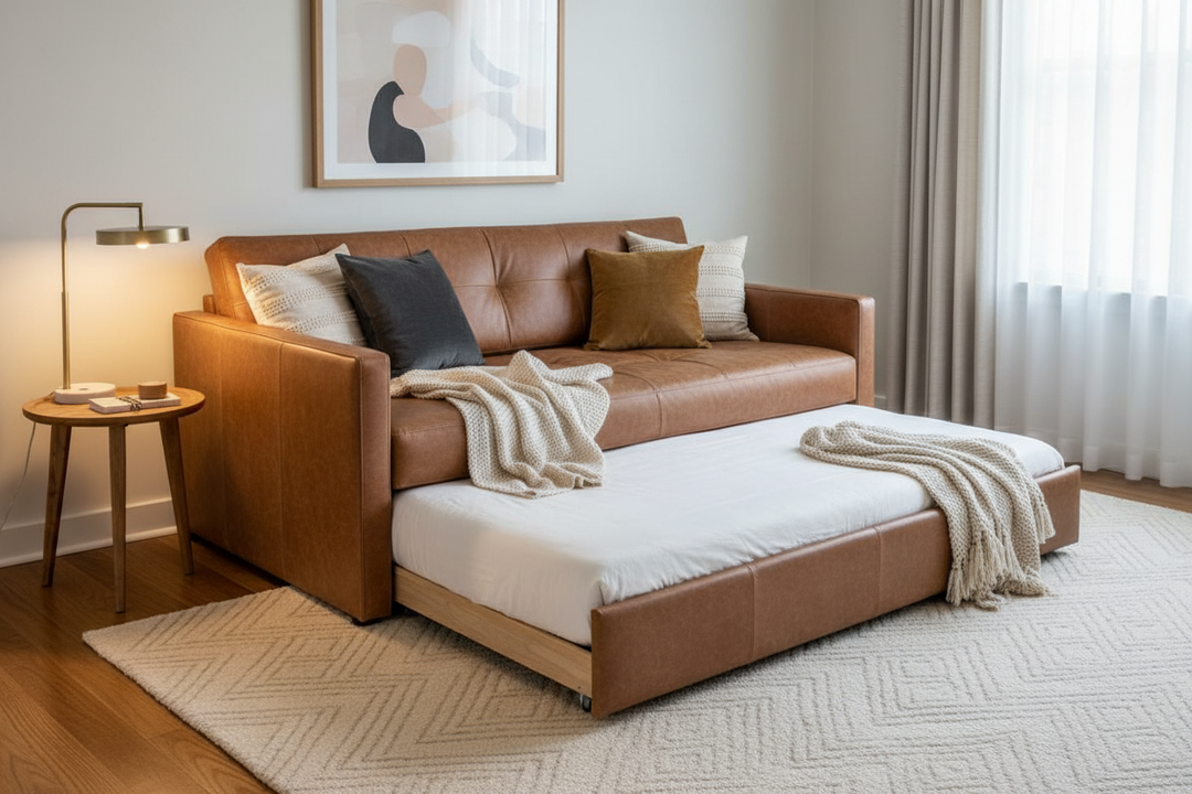 Is a Leather Daybed with Trundle the Missing Piece in Your Guest Room?