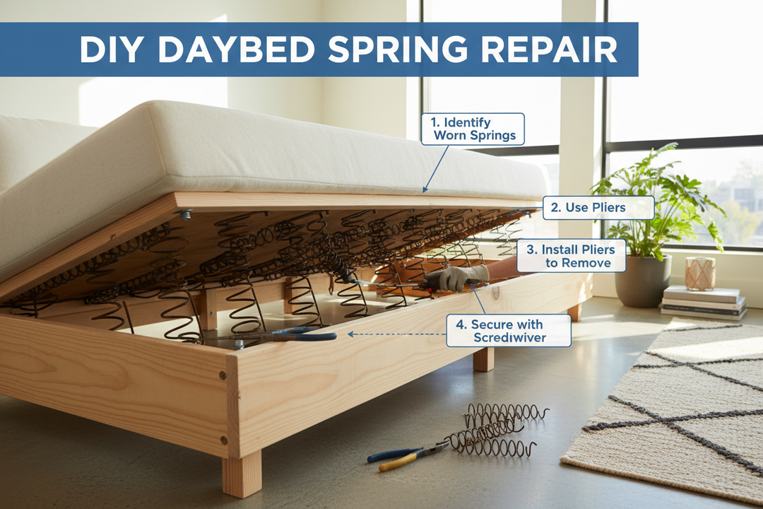 Is Your Daybed Sagging? How to Fix the Springs and Restore Comfort