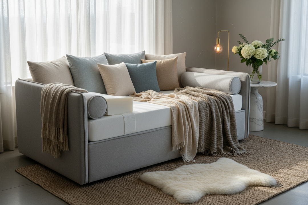 Is Your Guest Room a Torture Chamber? How to Make a Daybed Actually Comfortable