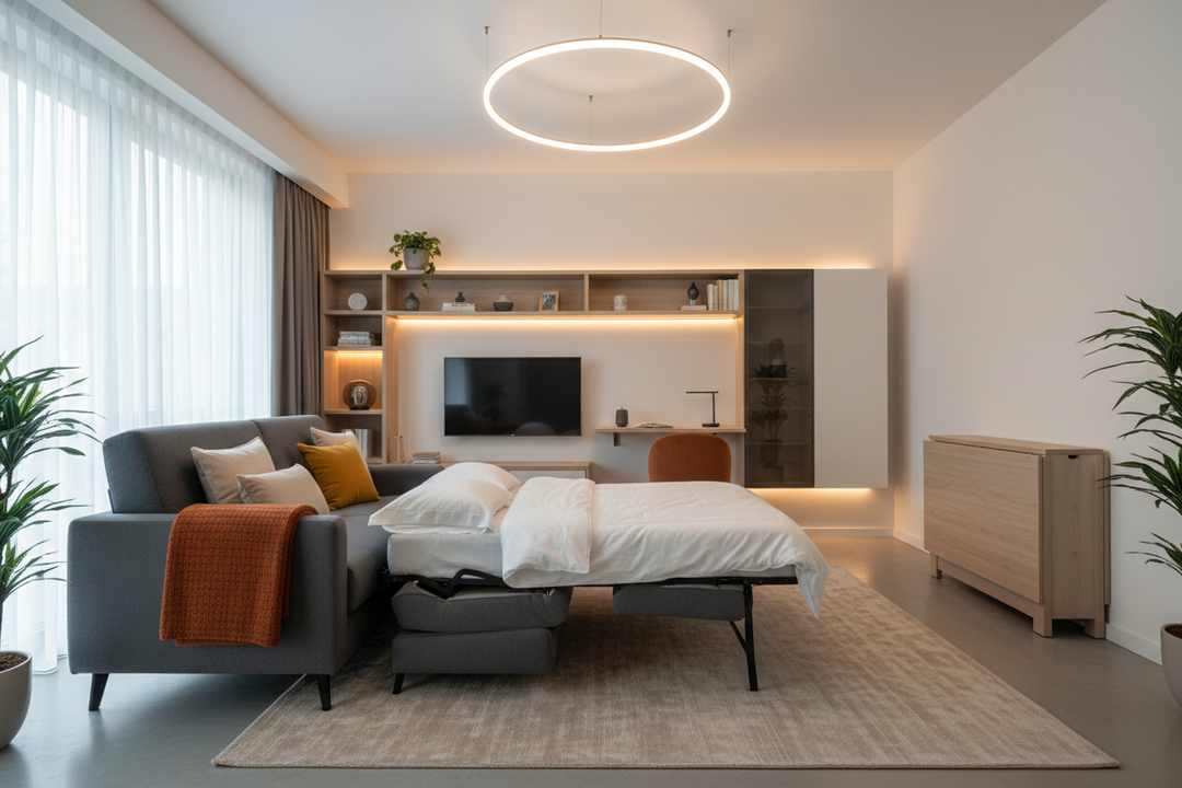 Living Large in Small Spaces: A Real Look at Furniture That Doubles as a Guest Bed