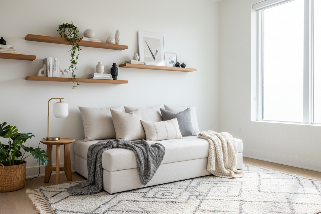 Mastering the Hybrid Space: How to Style a Room With a Daybed