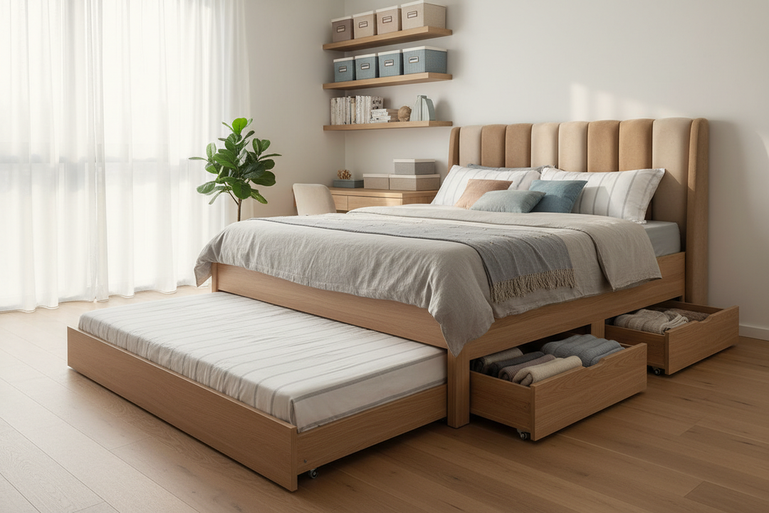 Maximize Your Bedroom: The Smart Guide to Storage Beds and Trundles
