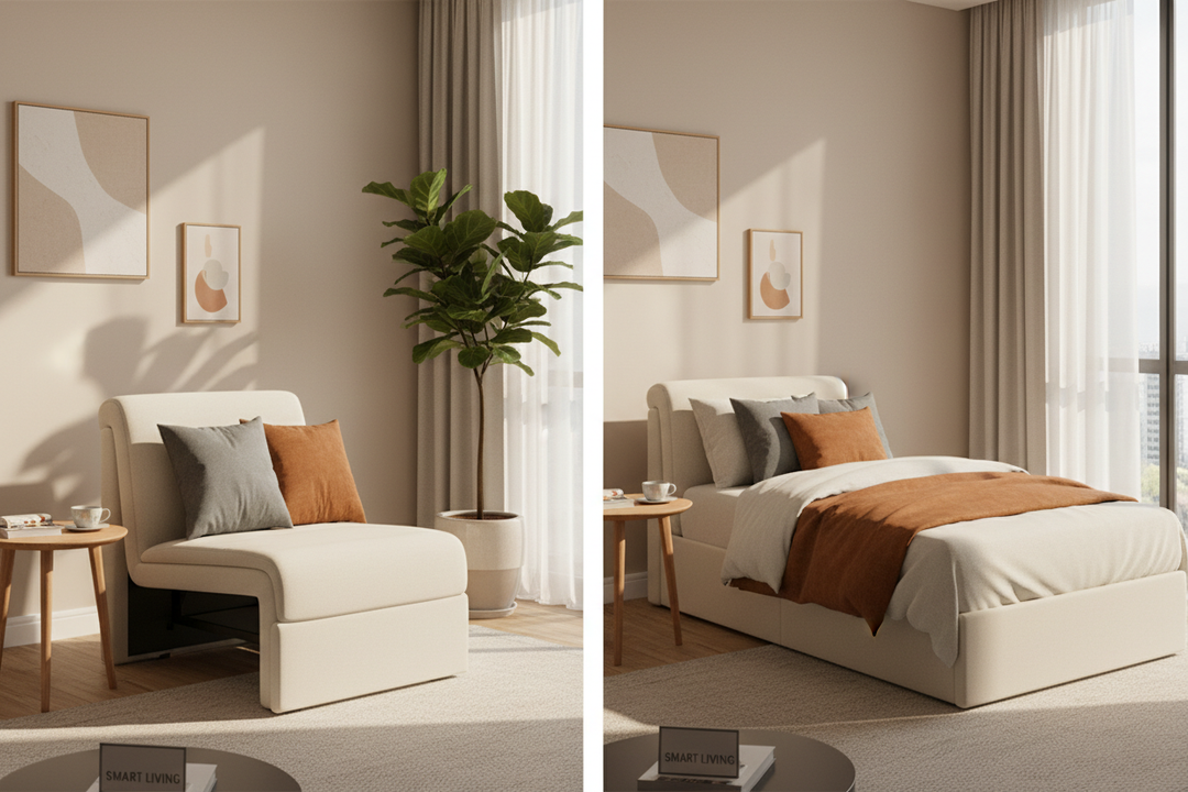Maximize Your Space: Is a Convertible Chair Bed the Ultimate Hosting Hack?