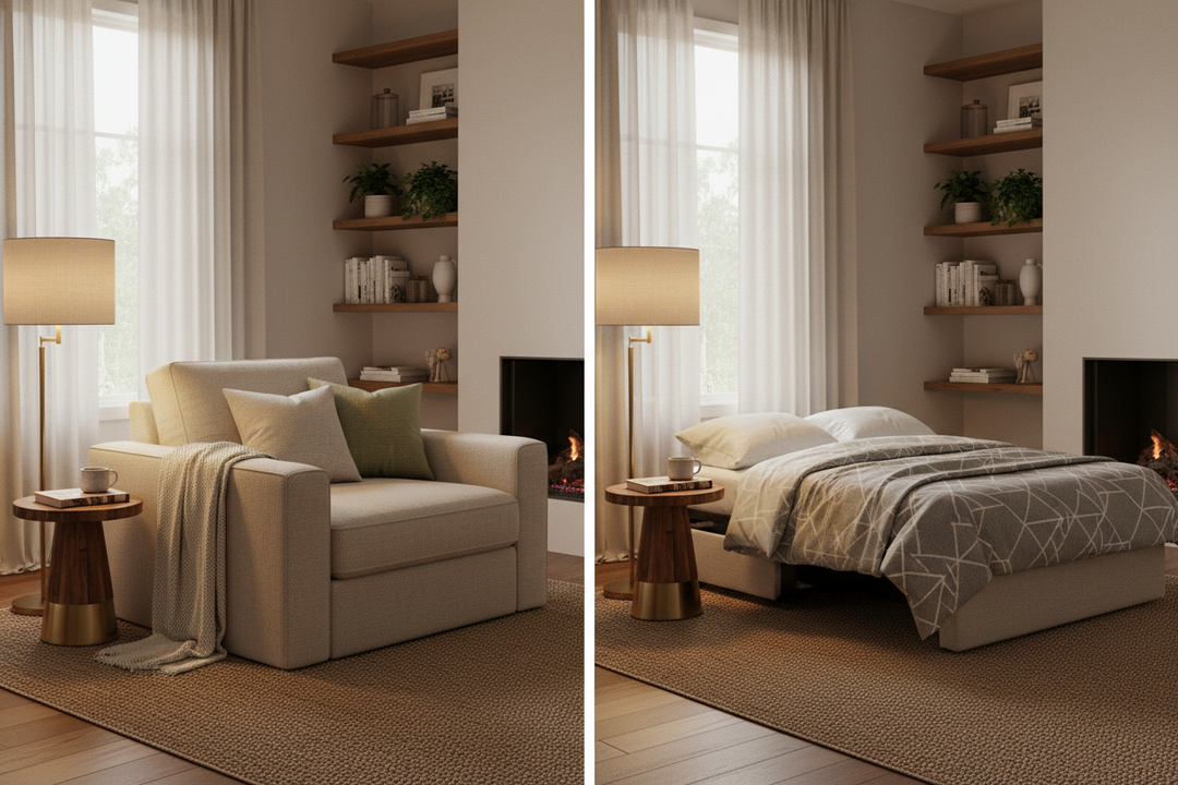 Maximize Your Space: Is a Convertible Sleeper Chair the Ultimate Guest Hack?