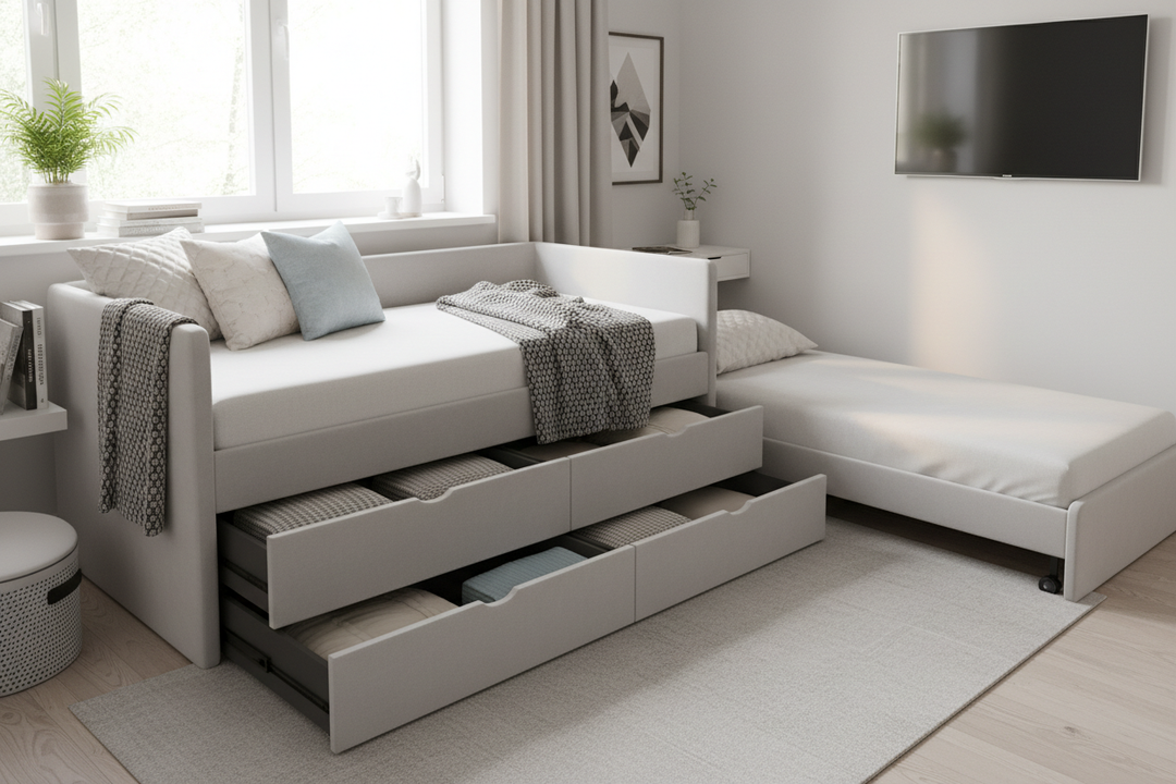 Maximize Your Space: The Real Benefits of a Daybed with Storage and Trundle