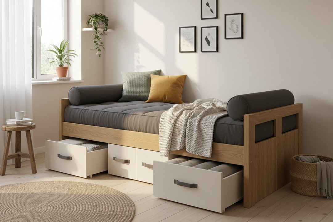 Maximize Your Square Footage: The Ultimate Guide to Small Daybeds with Storage