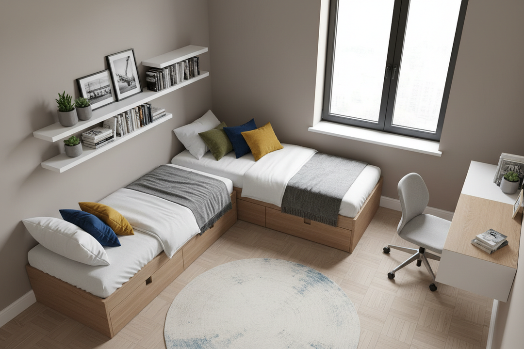 Maximizing Bedroom Space: The Ultimate Guide to L-Shaped Twin Bed Layouts