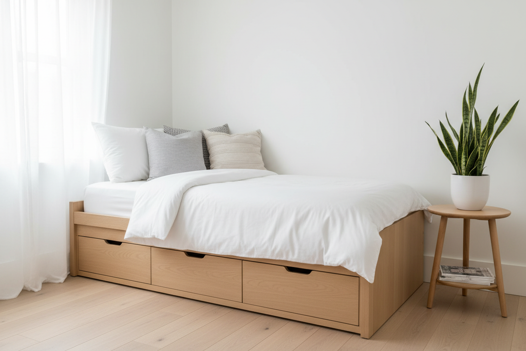 Narrow Twin Daybed Frame Guide (Space Saving)