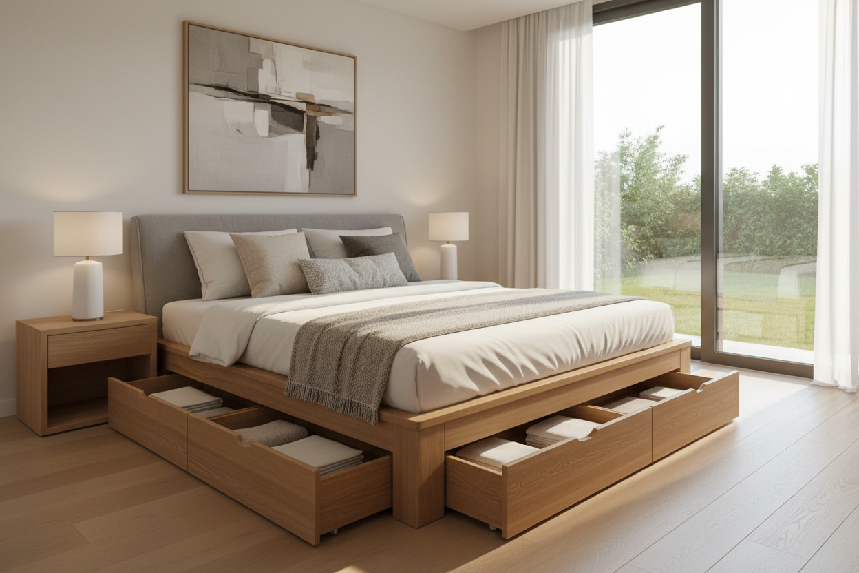 Reclaim Your Master Suite: The Ultimate Guide to King Platform Storage Beds
