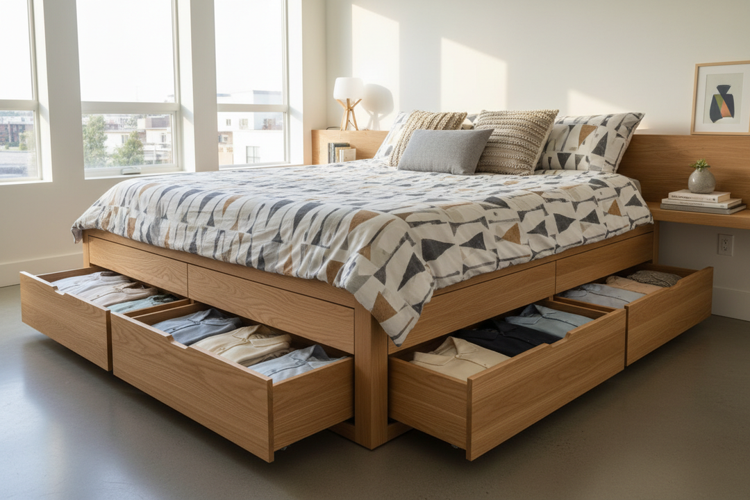 Running Out of Closet Space? Why a Dresser Platform Bed Is the Ultimate Bedroom Hack