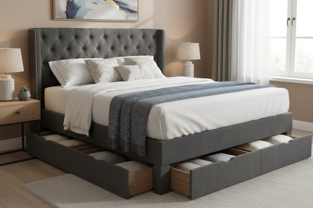 Sleep in Style, Stash the Clutter: The Complete Guide to Upholstered Storage Beds
