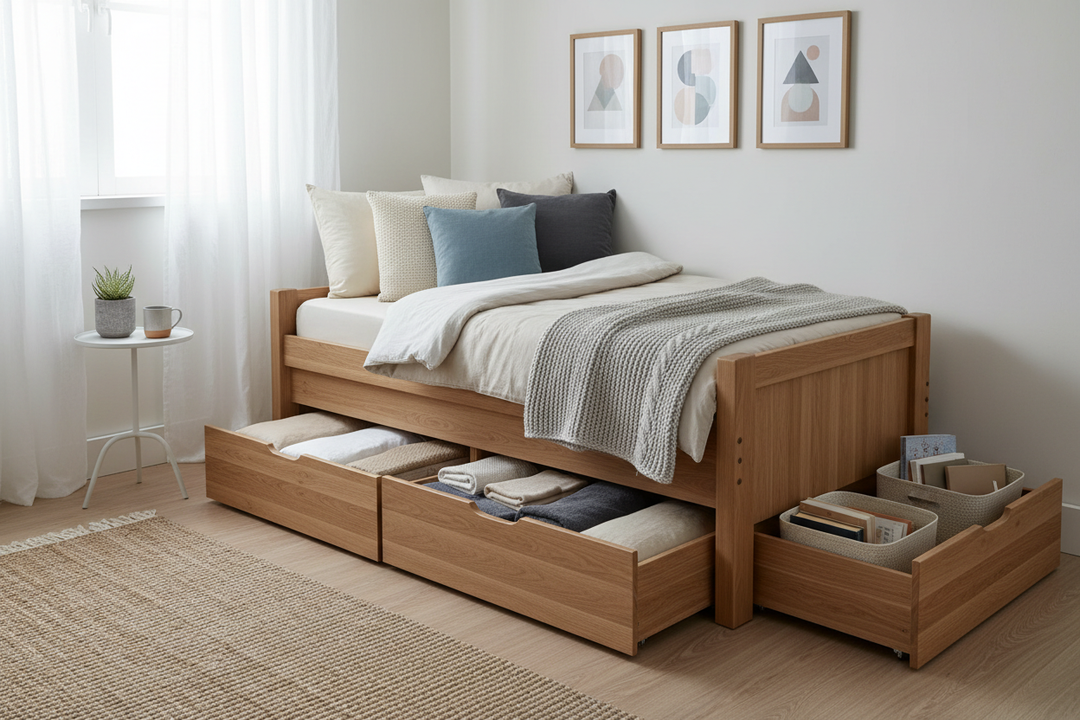 Small Room? Here’s Why a Twin Daybed with Storage Is Your Best Move