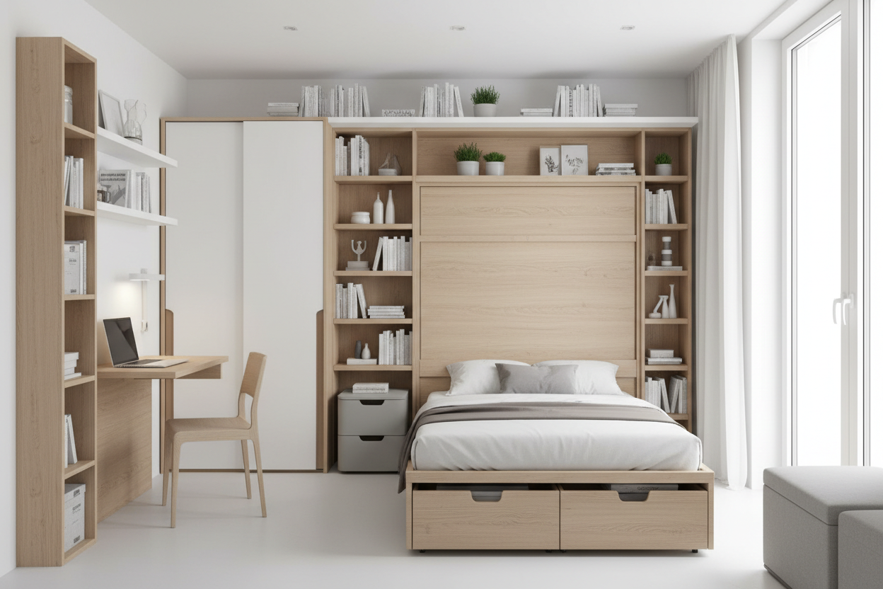 Smart Bedroom Furniture Ideas for Small Spaces