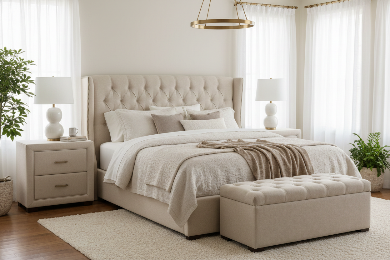 Softening Your Sanctuary: Is an Upholstered Bedroom Set Right for You?