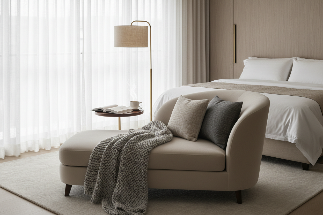 Stop Stacking Pillows: Why Your Bedroom Needs a Proper Lounge Setup