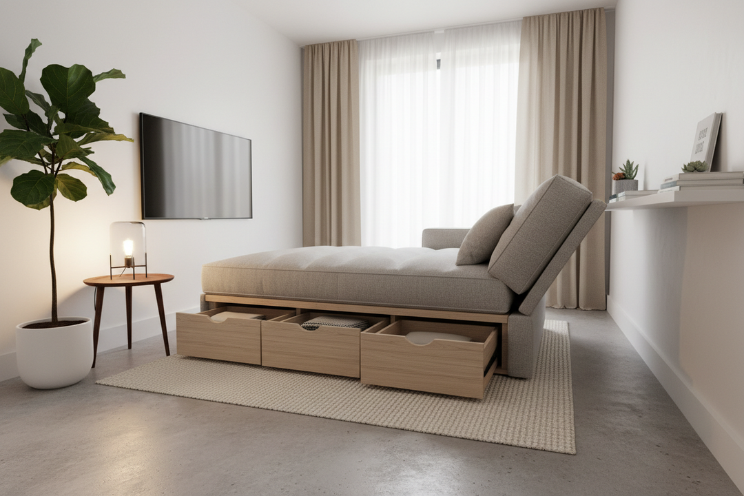 Stop Wasting Space: Why a Chair Bed with Storage Is the Apartment Hack You Need