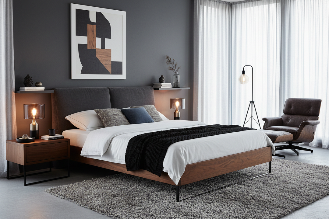 Stylish Bedroom Furniture Ideas for Men Who Value Comfort