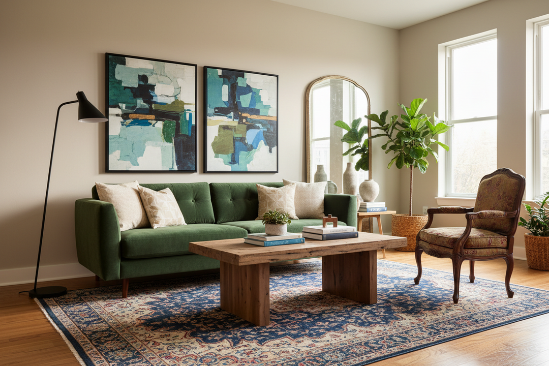 The Art of Mixing Furniture Styles Without Making Your Living Room Look Like a Garage Sale