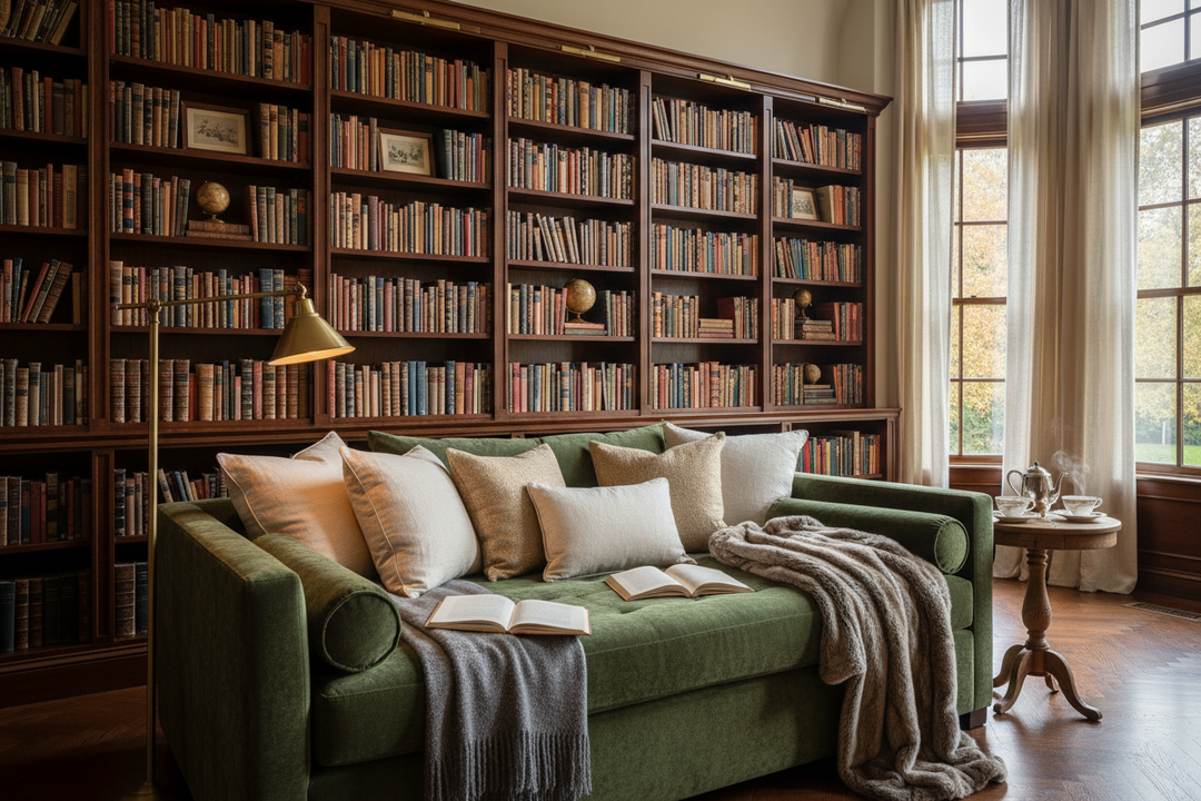 The Art of the Library Daybed: Creating the Ultimate Reader's Retreat