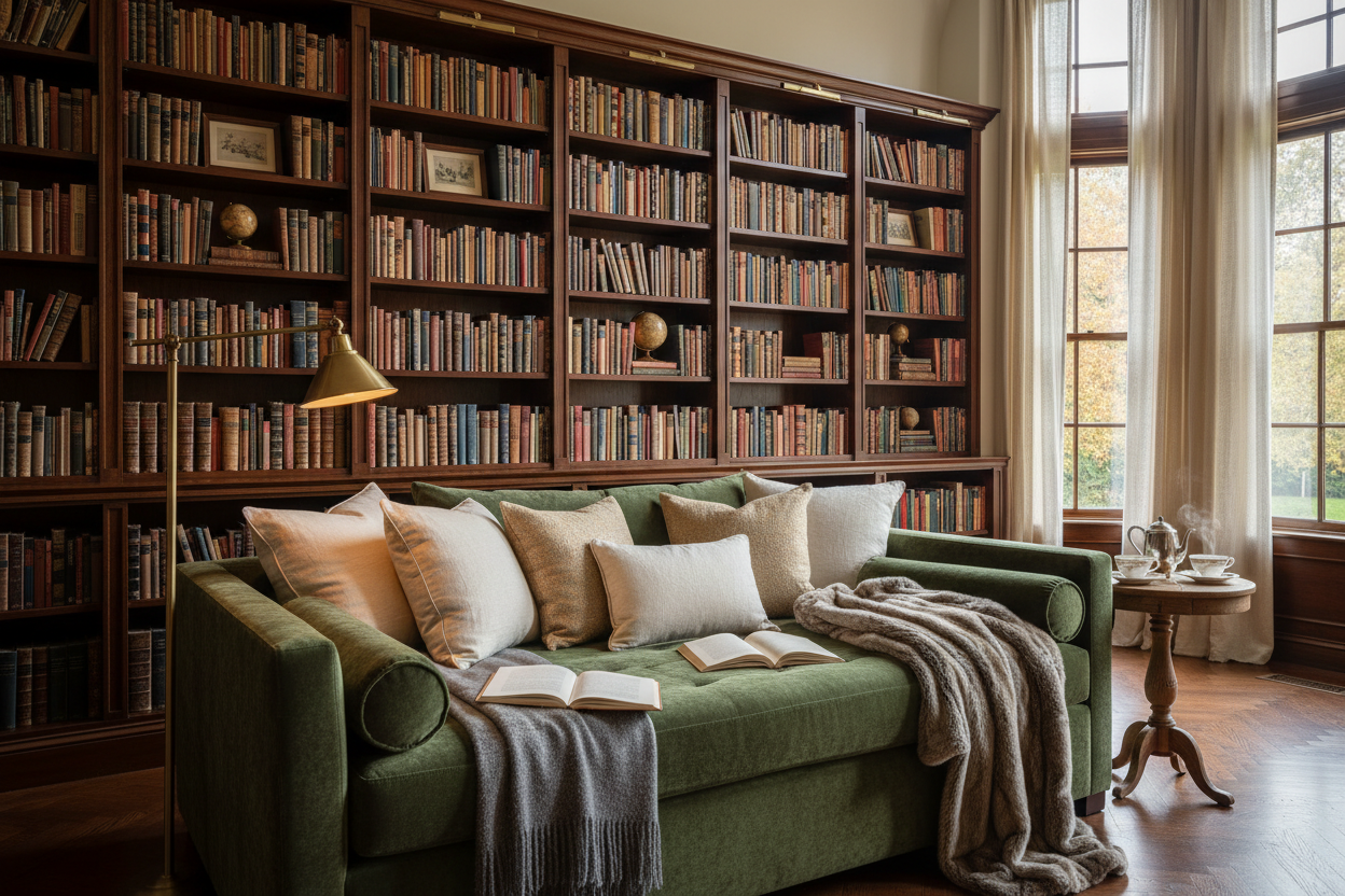 The Art of the Library Daybed: Creating the Ultimate Reader's Retreat