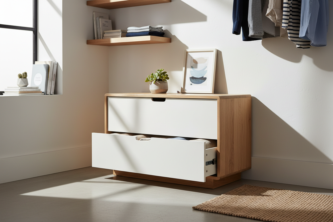 The Compact Storage Solution You Didn't Know You Needed: Maximizing Space with a 2-Drawer Chest