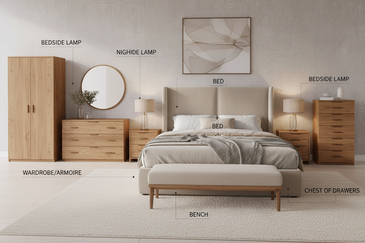 The Complete Guide to Bedroom Furniture Names You Need to Know