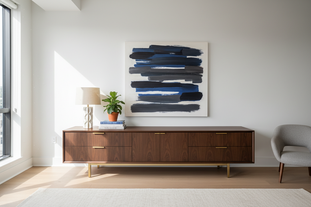 The Design Power of the Long Low Dresser: Why Shorter is Often Better