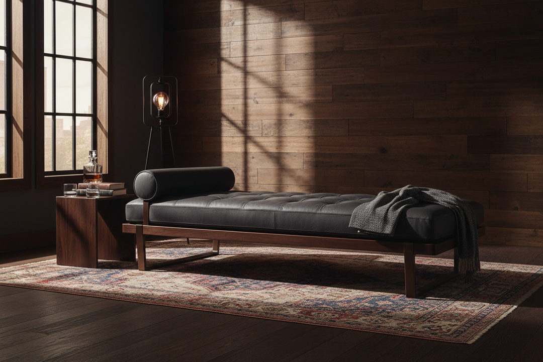The Gentleman’s Lounger: Choosing a Masculine Daybed That Works Harder Than a Sofa