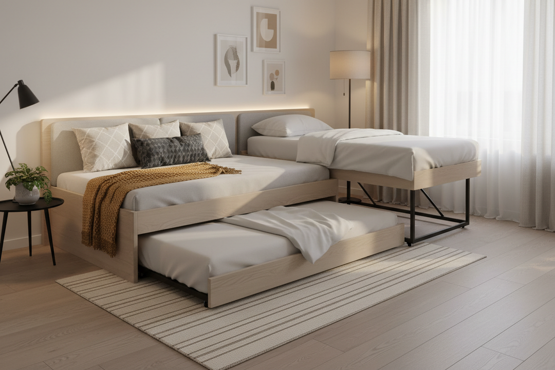 The Guest Room Chameleon: Mastering the Pop-Up Trundle Daybed