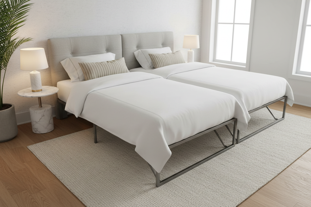 The Secret to Turning a Twin Into a King: Mastering the Pop-Up Trundle