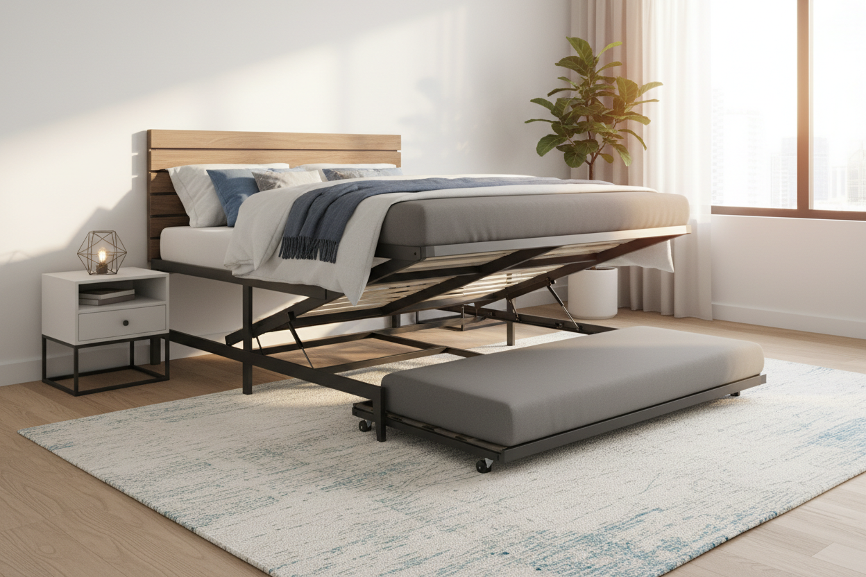 The Space-Saving Hero: Why a Heavy Duty Pop Up Trundle Is Better Than a Sofa Bed