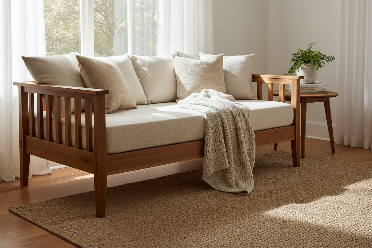 The Timeless Appeal of a Solid Wood Daybed: Styling, Sizing, and Selec ...